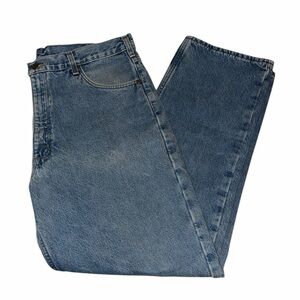 Carhartt Men's Flannel Lined Denim Jeans 38x32